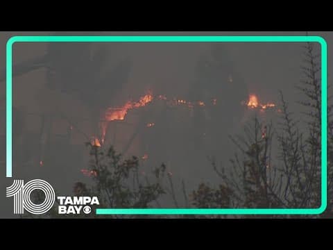 Massive fires in Los Angeles prompt evacuations