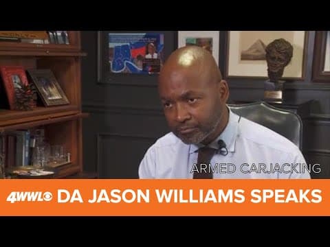 Orleans Parish District Attorney Jason Williams and his mother were the victims of a carjacking in t