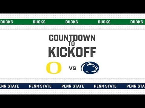 LIVE: Countdown to Kickoff | Oregon vs. Penn State