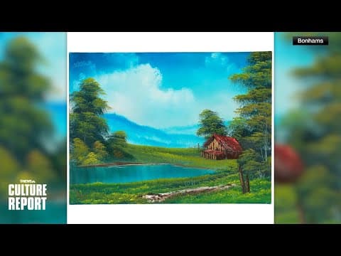 Money from Bob Ross painting auctions to help fund public television