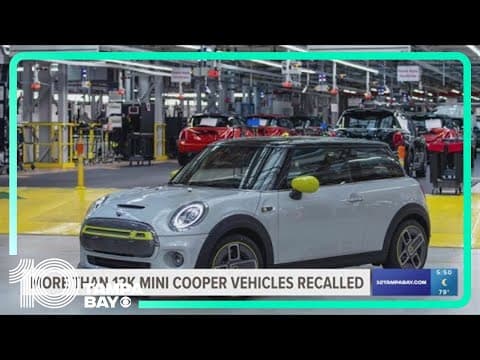 More than 12k Mini Coopers recalled over battery issue