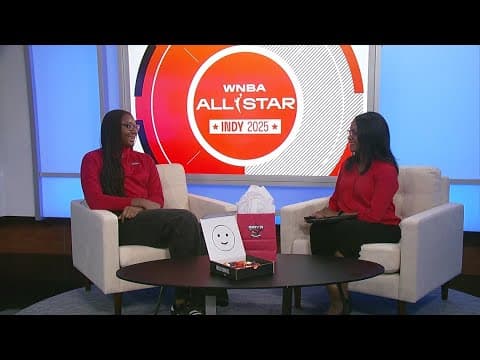 Fever's Aliyah Boston previews upcoming season, WNBA All-Star 2025 festivities in Indianapolis