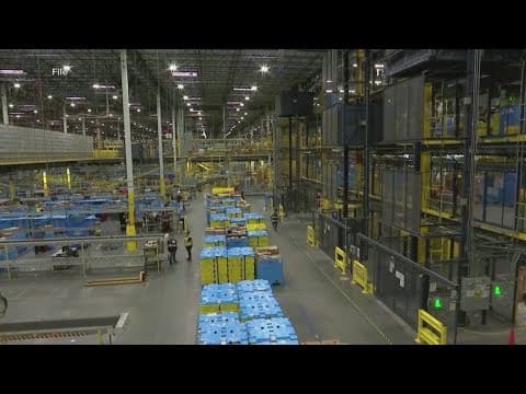 Thousands of Amazon workers go on strike six days before Christmas