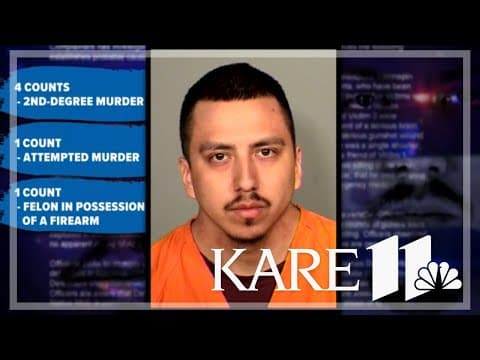 Alleged gang member charged with murder in south Minneapolis shooting that killed 4