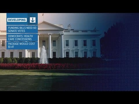 National leaders face a potential government shutdown over spending bill