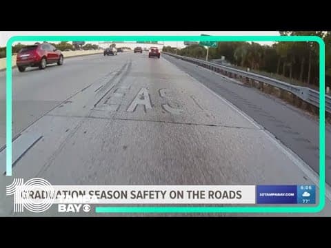 How to stay safe on the road during graduation season