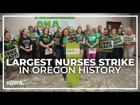 Providence, nurses prepare for largest nurses strike in Oregon history