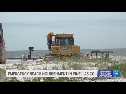 Pinellas County approves emergency beach nourishment project