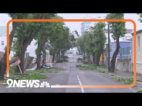 Hurricane Ernesto makes landfall in Bermuda