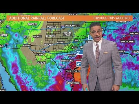 DFW Weather: Spotty showers Tuesday morning move through North Texas