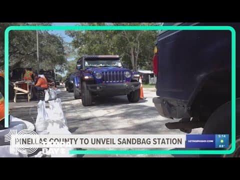 Pinellas County to unveil year-round sandbag pick-up station