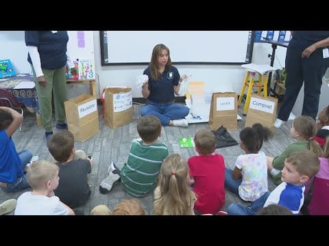 IDEM visits local Indiana schools during April for Earth Day