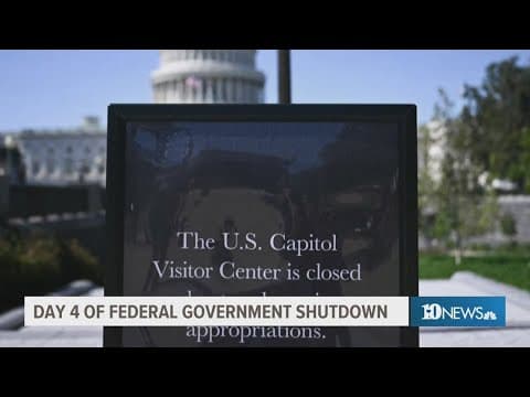 Government shutdown enters its fourth day