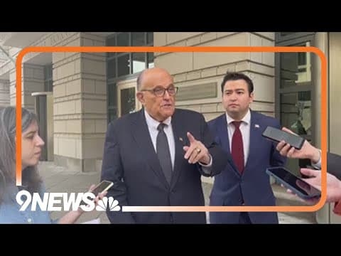 Board recommends disbarment for Rudy Giuliani