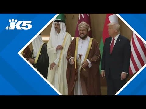 President Trump heading to Qatar
