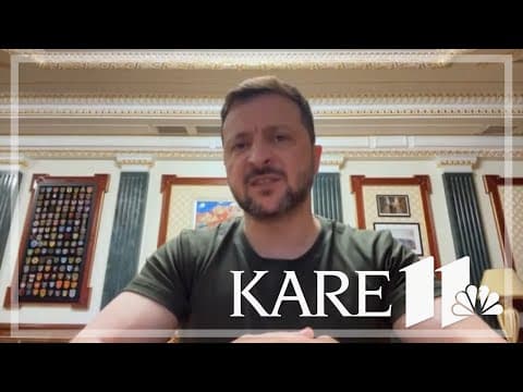 Zelenskyy challenges Putin to meet him for face-to-face talks