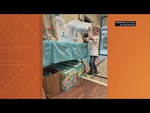 Preschoolers donate thousands of diapers to those who need them | Get Uplifted