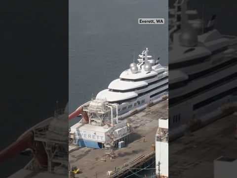 What is a Russian oligarch’s superyacht doing in Everett?