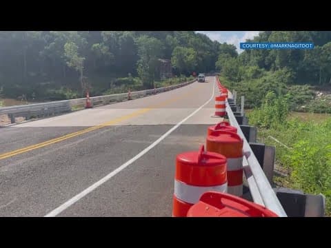 Multiple bridges now open to traffic 9 months after Hurricane Helene