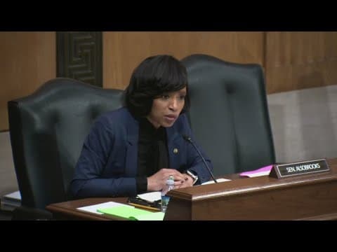 Sen. Angela Alsobrooks grills Robert F. Kennedy Jr. over statements he made about vaccines for Black