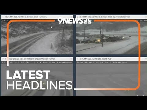 Latest headlines | Heavy snow causes major closures on Colorado highways