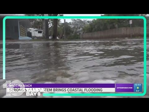 Look at the aftermath: Strong storm system brings coastal flooding