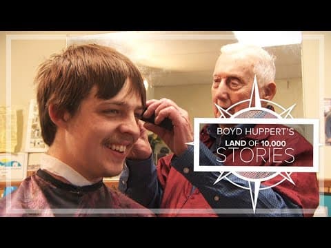 After 72 years cutting hair, town's only barber is hanging up his clippers