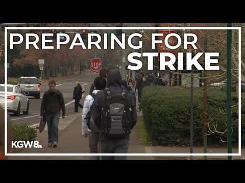 Oregon State University graduate employees prepare for strike