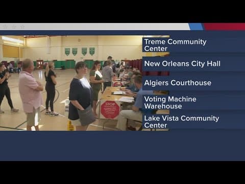 New early voting location opens in New Orleans