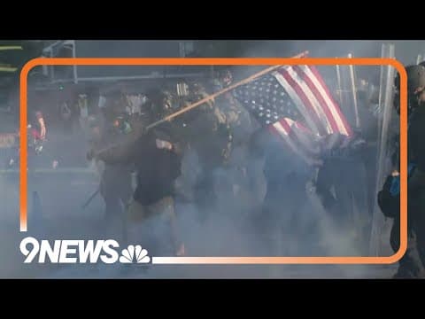 Protesters, police clash in Denver