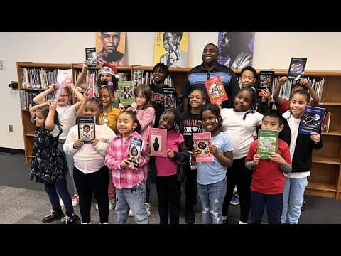 Indianapolis author helping elementary students write, publish their own books