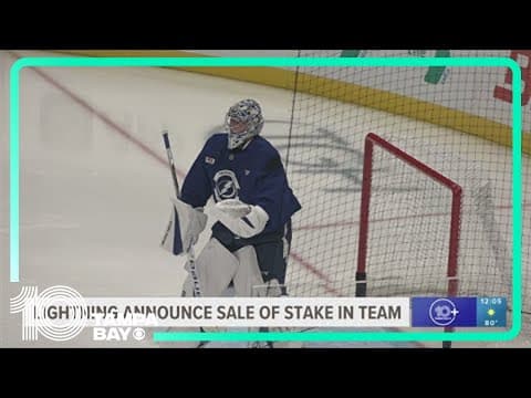 Tampa Bay Lightning owner sells portion of team to group of investors