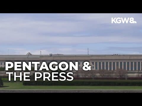 Pentagon places stricter restrictions on journalists' access to military