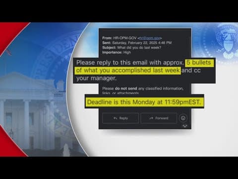 Federal agencies push back on Elon Musk's email demand