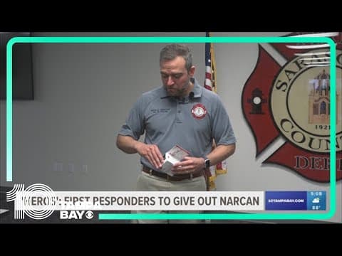 'HEROS': First responders to give out Narcan
