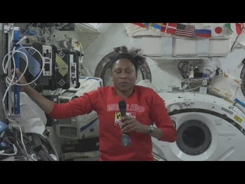 University of Maryland grad talks with WUSA9 from space | Nightcap
