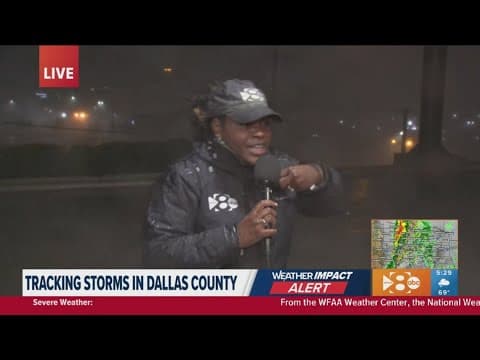 DFW weather: High winds and rain pick up rapidly as severe storms move across North Texas