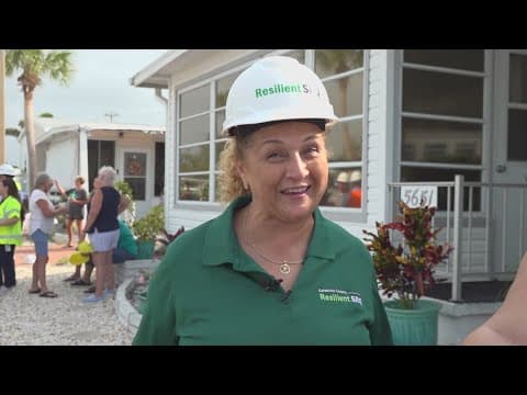 Sarasota County begins rebuilding homes damaged by Hurricane Ian