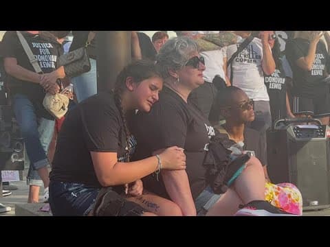 Family cries out for justice: 'Say his name, Donovan Lewis!'