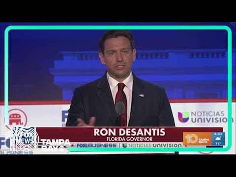Gov. DeSantis slams Biden for 'missing in action,' Trump on 'not showing up'