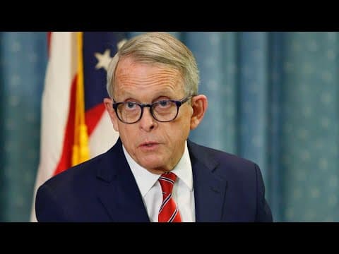 DeWine diagnosed with COVID-19, experiencing mild symptoms
