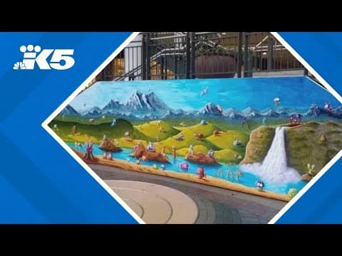 Bellevue artist decries 'cover up' of community mural