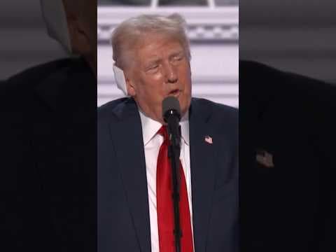 Donald Trump Speaks to Wife Melania at 2024 RNC