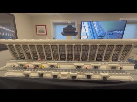 Dulles Lego replica finds new home at the airport | Get Uplifted