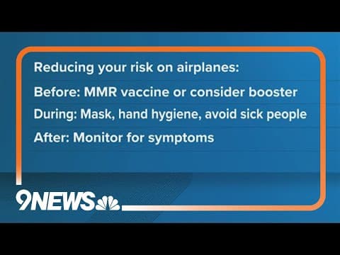 CDC warns of measles while traveling