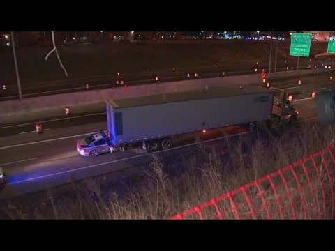 Trooper returns home after being seriously injured in I-70 crash near Kelton Ave