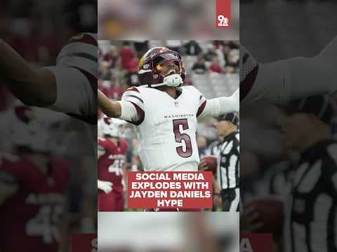 Jayden Daniels goes viral with social media hype