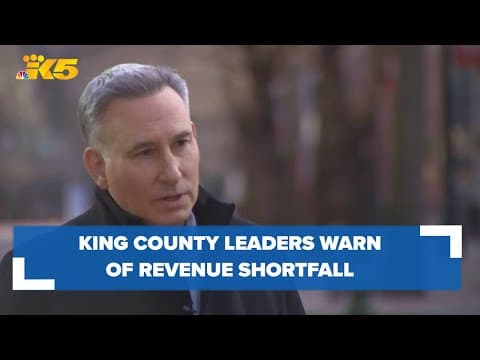 King County faces $100 million revenue shortfall