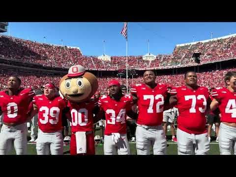 ‘Carmen Ohio’ | Ohio State Buckeyes celebrate 14-7 win over Texas