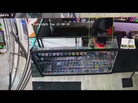 North Texas shop owner says nearly $20,000 in Pokémon cards stolen; suspect arrested in Arlington